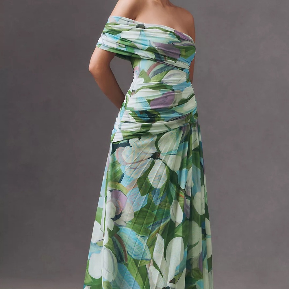 Acler Multicolor Draped Dress